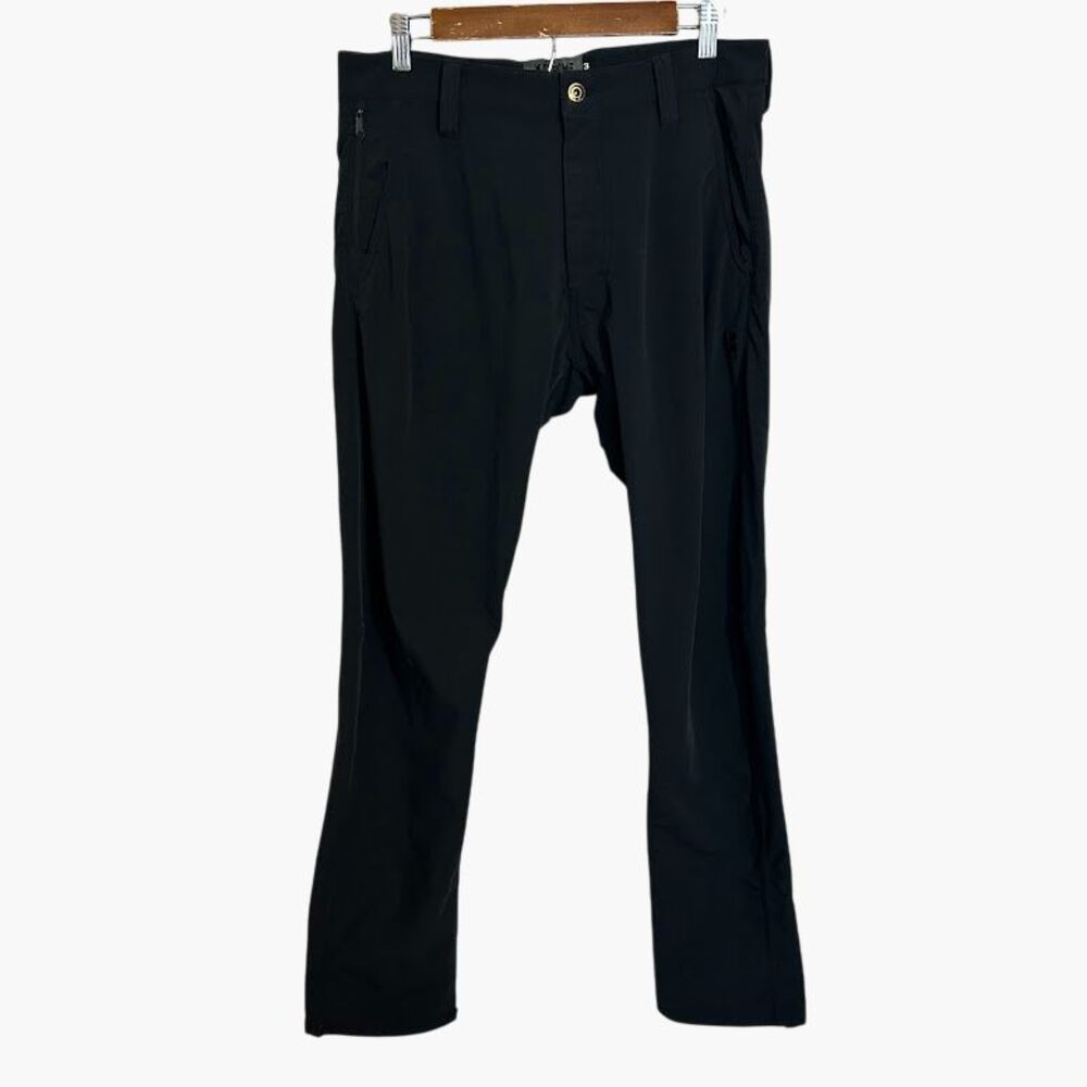 Chrome Industries Brannan Pants Mens 32 Black Cycling Utility Straight Fit